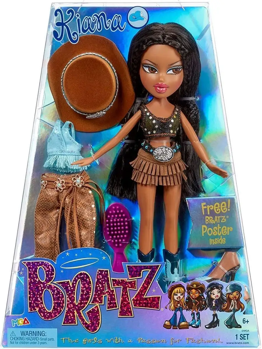 Bratz Kiana 2 series 584681 Кукла Братц Киана 2 серия BRATZ 146886868  купить в интернет-магазине Wildberries