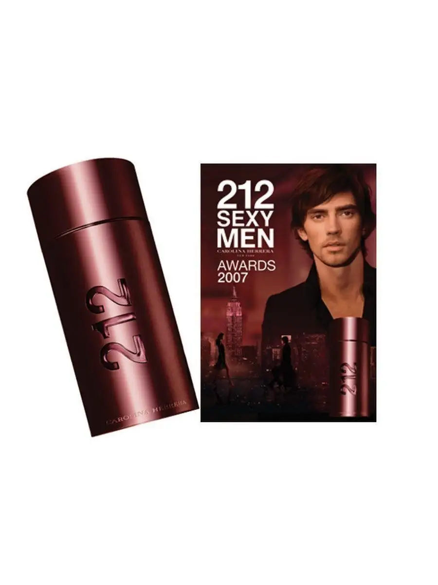 Дезодорант 212 SEXY MEN 100 мл CAROLINA HERRERA 146914836 купить в  интернет-магазине Wildberries