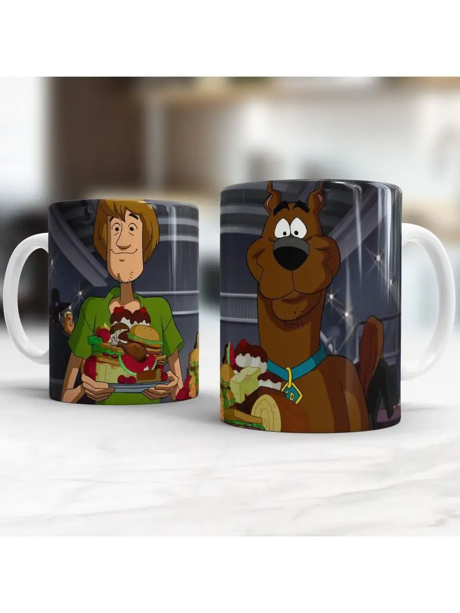 Кружка с принтом Скуби Ду мультсериал Scooby Doo Подарки топчик 146923784  купить за 210 ₽ в интернет-магазине Wildberries