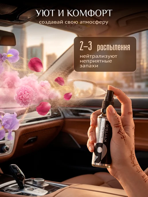 KRYTEX Парфюмированный ароматизатор для автомобиля №9, вариант, фото 2