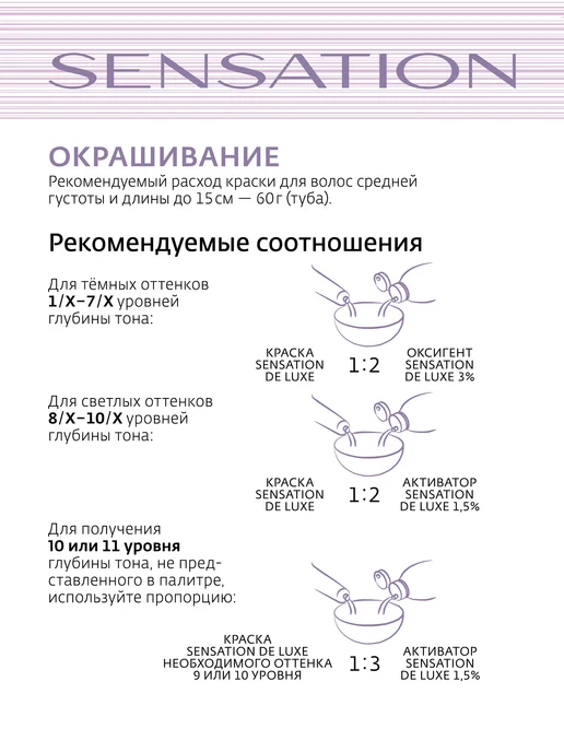 ESTEL Краска для волос 7 0 DE LUXE SILVER, 60 мл, 60 мл, фото 4