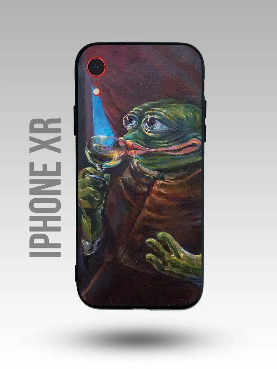 Чехол на Iphone XR Лягушка Pepe жабка Пепе мем Каждому своё MEMES 147020244  купить за 407 ₽ в интернет-магазине Wildberries