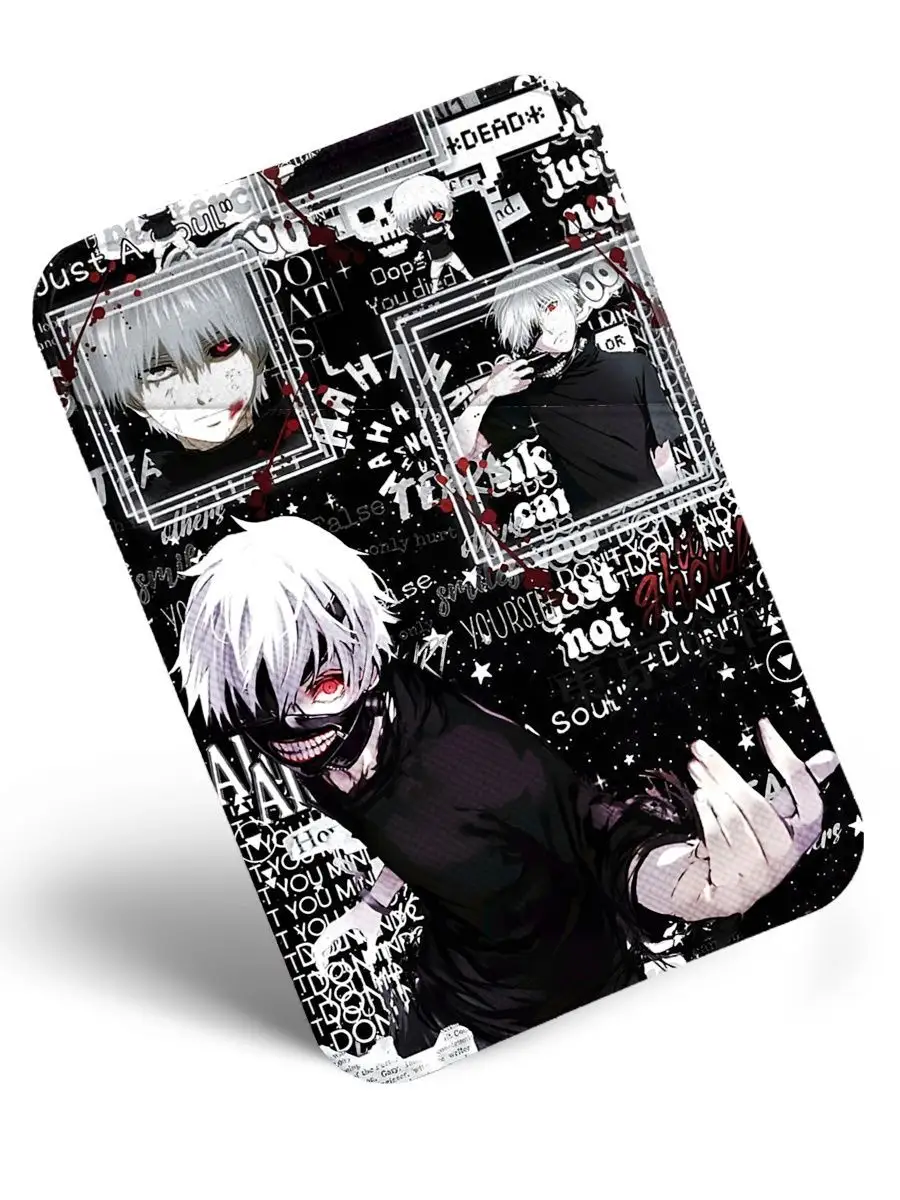 Картхолдер|Токийский гуль|Tokyo Ghoul|Канеки|kaneki ken Каждому своё Anime  147060504 купить за 251 ₽ в интернет-магазине Wildberries