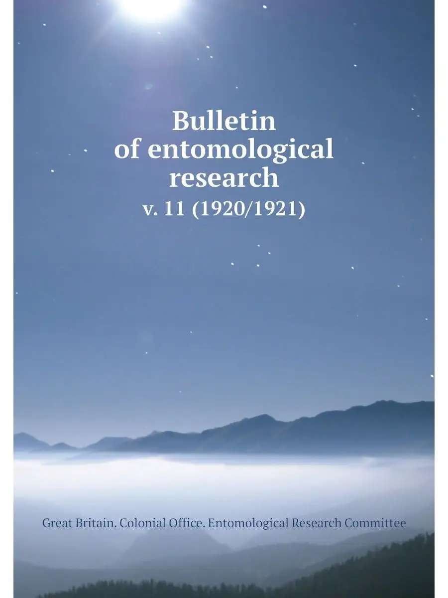 Bulletin of entomological research. v. 11 (1920/1921)
