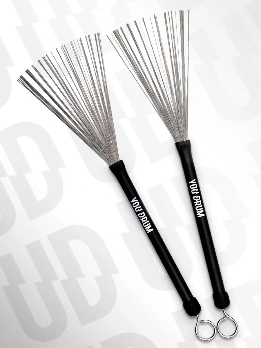 YOUDRUM Щетки для барабанов металлические, metal brush