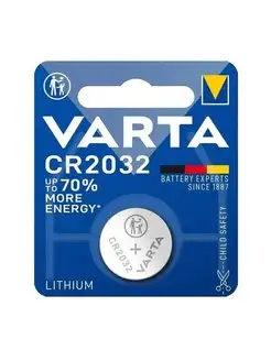 Элемент питания VARTA CR2032 BL1 VARTA 147192751 купить за 157 ₽ в интернет-магазине Wildberries