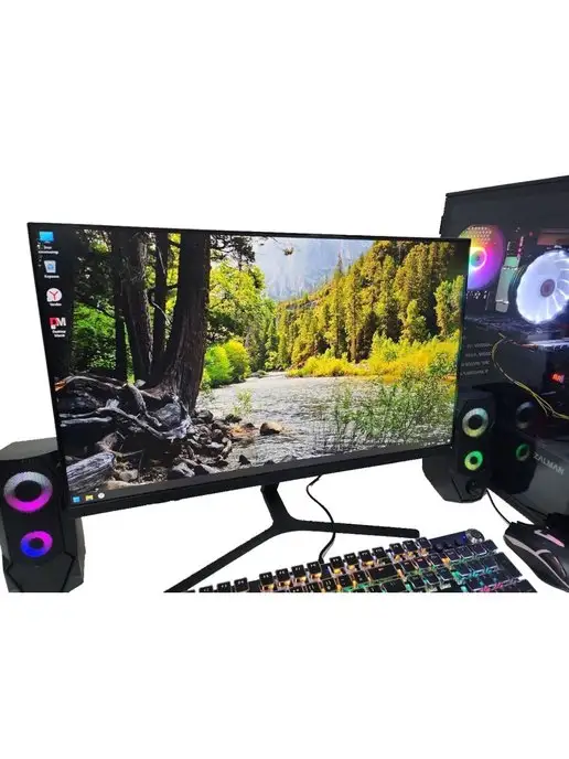 Компьютерс Игровой Intel X 16GB RX580-8GB SSD-512 Монитор-24", 16 ГБ, 5808 ГБ, фото 6