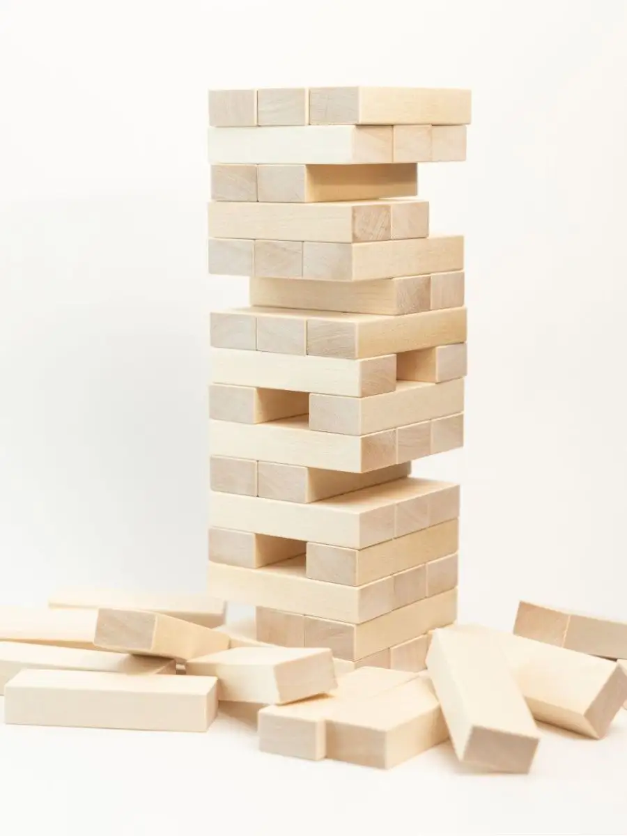 Настольная игра Башня, Дженга, Jenga Плотников 147219168 купить за 394 ₽ в  интернет-магазине Wildberries