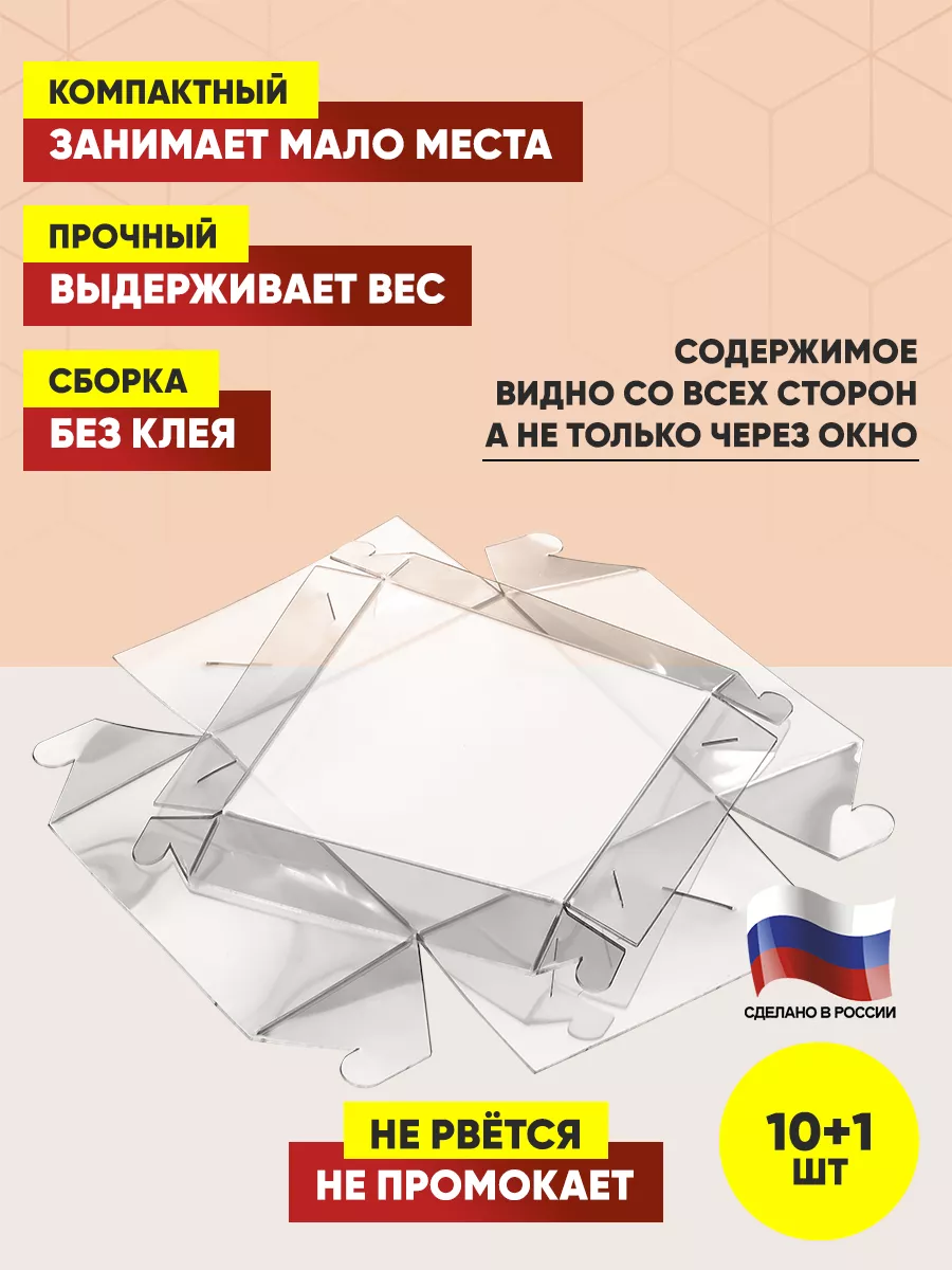 Коробка упаковка для мыла пластиковая прозрачная с окошком БЛИСТЕР-УПАКОВКА  147219591 купить за 446 ₽ в интернет-магазине Wildberries