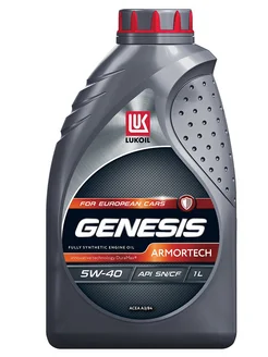 Масло моторное Genesis Armortech 5W-40, 1л ЛУКОЙЛ 147221058 купить за 1 370 ₽ в интернет-магазине Wildberries