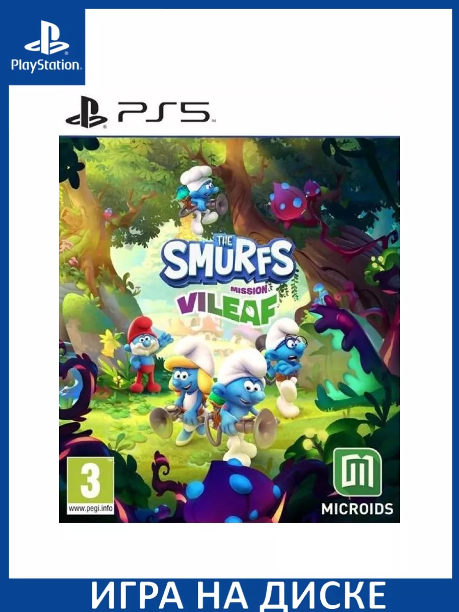 The Smurfs Смурфики: Операция «Злолист» Mission Vileaf... Игра PS5  147250111 купить за 4 774 ₽ в интернет-магазине Wildberries