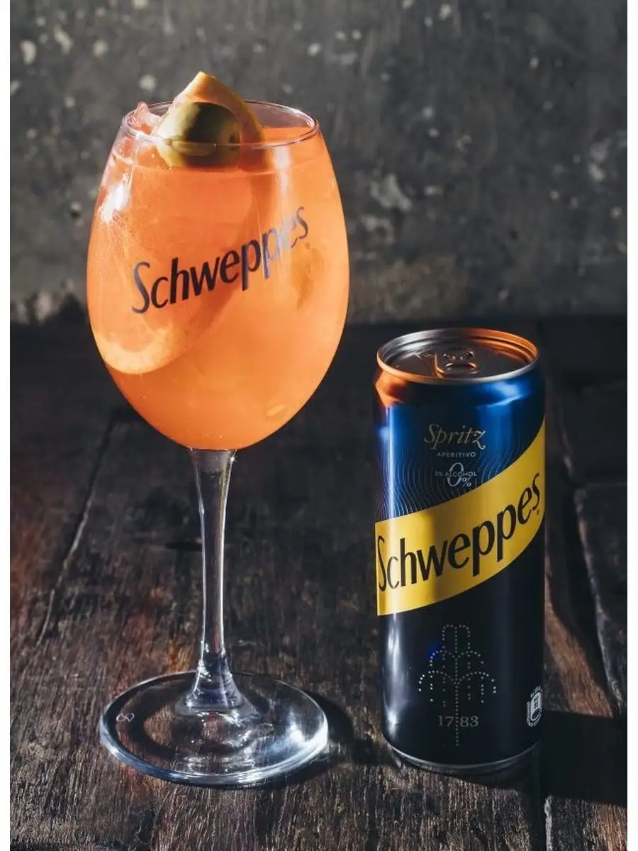 Напиток Швепс Апероль Спритц Аперитиво 1 л по 12 шт Schweppes 147280302  купить в интернет-магазине Wildberries