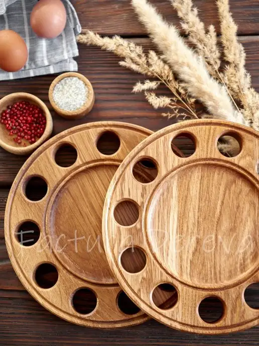 Factura Dereva Подставка для яиц деревянная, коричневый, фото 2