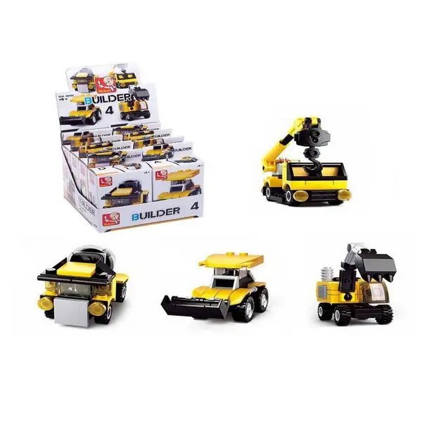 Конструктор для мальчиков Строительная техника МИКС