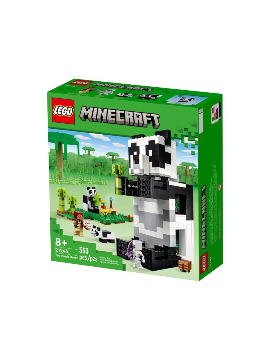 Minecraft 21245 Дом Панды LEGO 147288298 купить в интернет-магазине  Wildberries