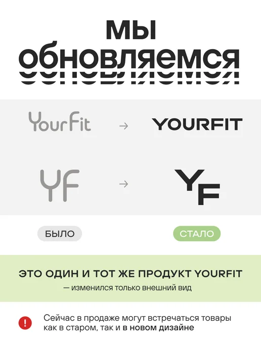 YourFit Спортивный коврик для йоги и фитнеса, вариант, фото 2