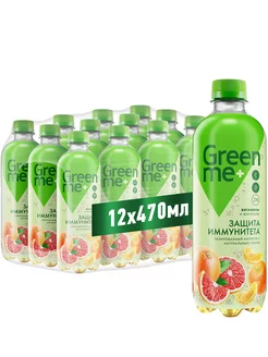 функциональный напиток Immunity protect 0,47 л. пэт GreenMe Plus Immunity Protect 147303454 купить за 187 ₽ в интернет-магазине Wildberries