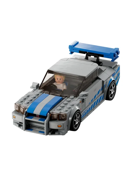 LEGO Конструктор Speed Champions 76917 Форсаж 2 Ниссан Скайлайн, черный, фото 4