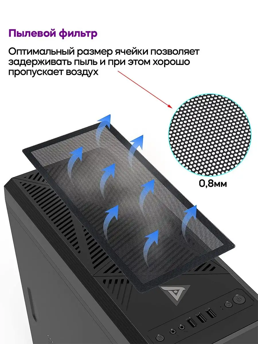 Пылевой фильтр для пк Пылезащитная сетка Cистема охлаждения Elteks  147327730 купить за 528 ₽ в интернет-магазине Wildberries