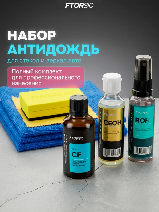 FTORSiC Антидождь для автомобиля FTORSlC (СF) 50 мл, вариант