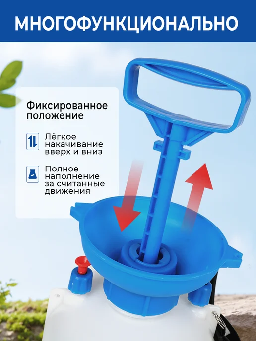 GOODKING Опрыскиватель садовый. Помповый 3 литра, 3 л, фото 2