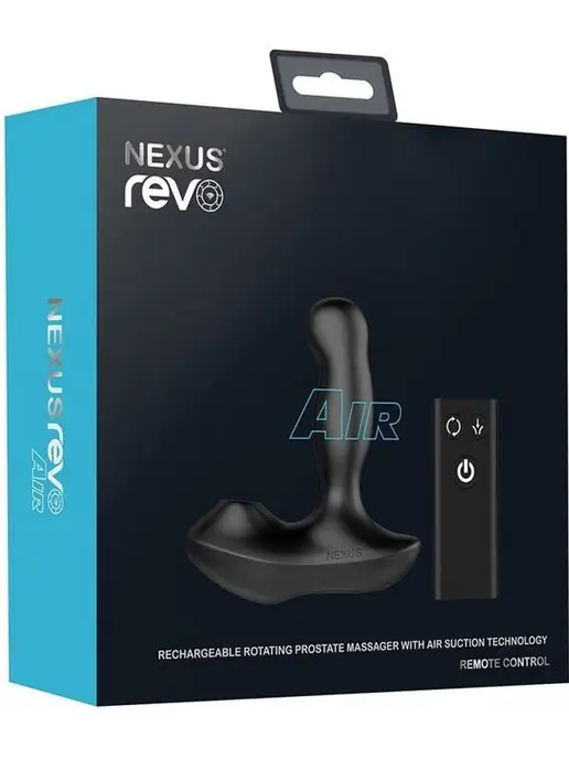 Nexus Range Массажер простаты с вращающейся головкой REVO EXTREME, черный, фото 6