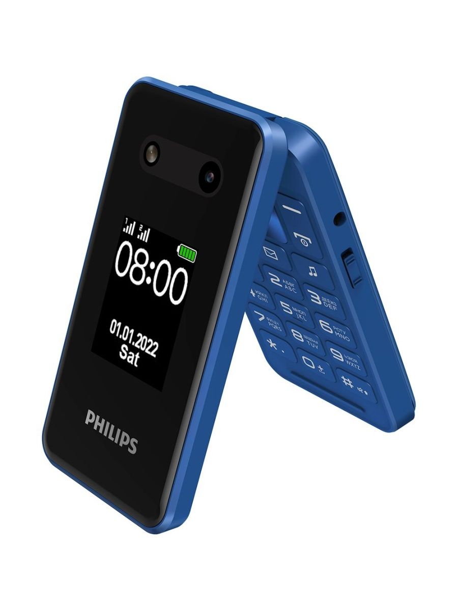 Мобильный телефон Xenium E2602 Blue Philips 147433196 купить в  интернет-магазине Wildberries