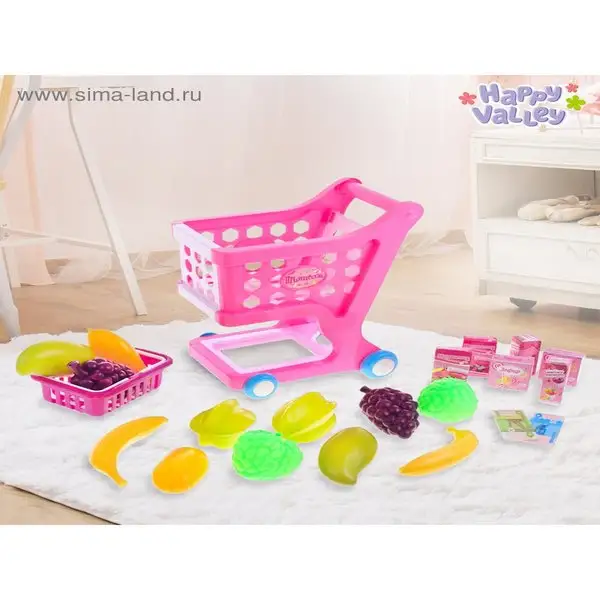 Игровой набор "Принцесса", тележка с аксессуарами