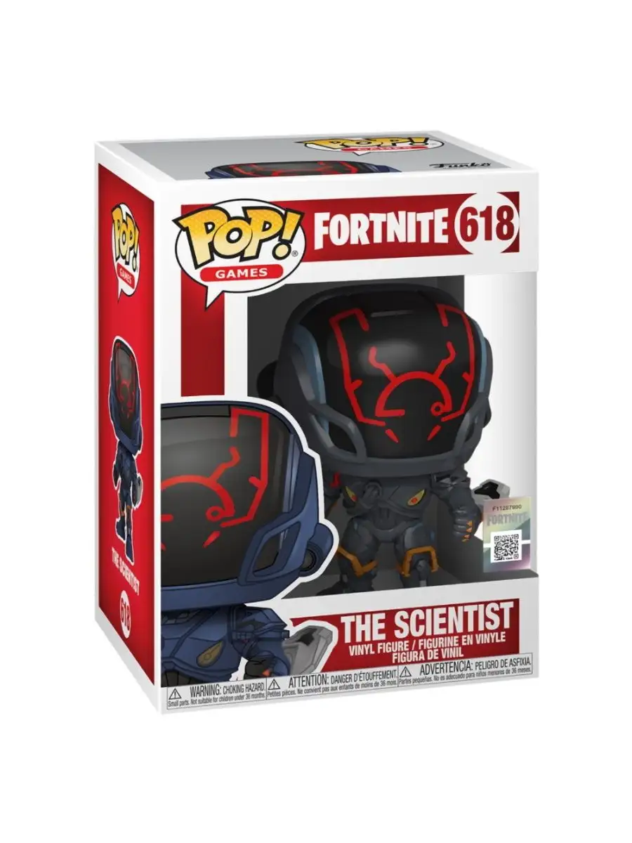 Фигурка Funko POP! Vinyl: Games: Fortnite: The Scientist 484 Funko  147489484 купить в интернет-магазине Wildberries