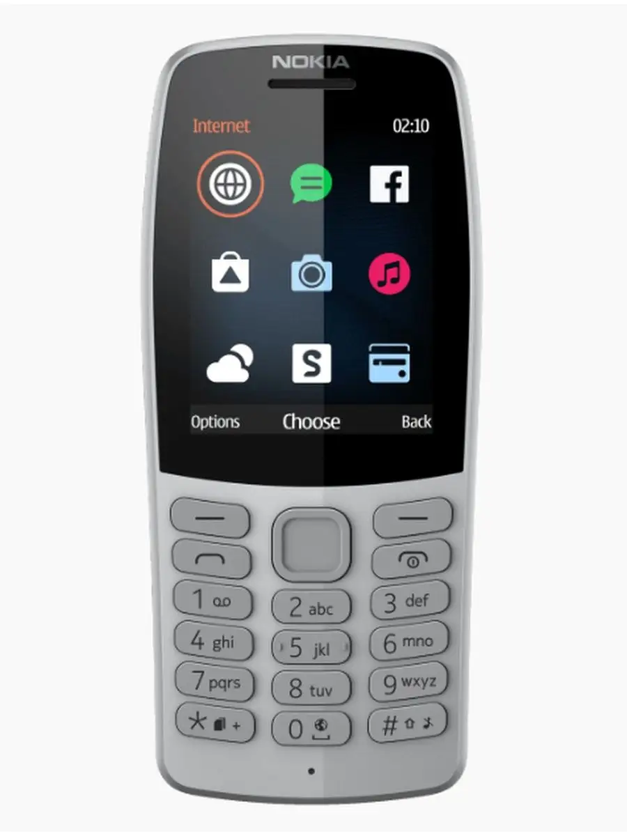 Кнопочный мобильный телефон Нокиа 210 DS TA-1139 GREY Nokia 147527349  купить за 3 132 ₽ в интернет-магазине Wildberries