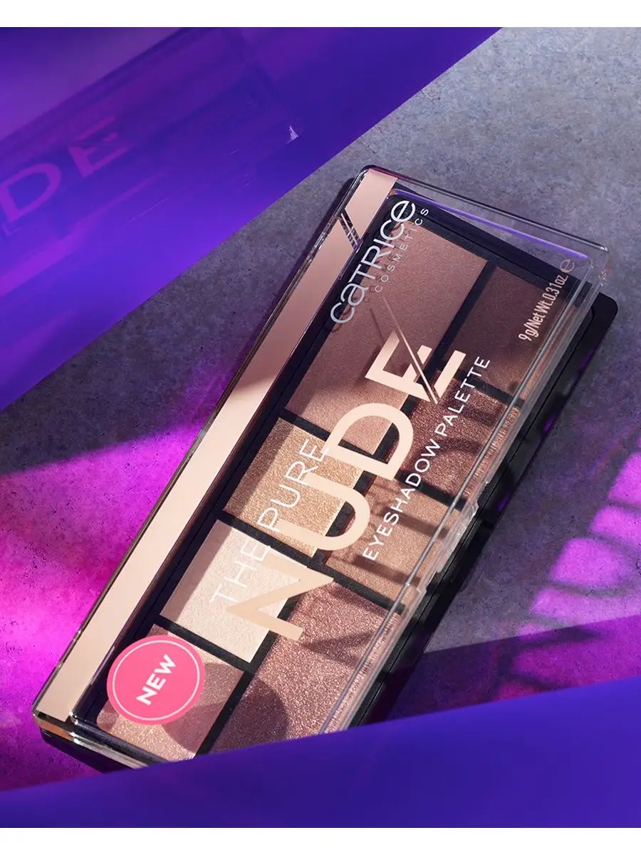 Палетка теней для век The Pure Nude Eyeshadow Palette CATRICE 147528511  купить за 569 ₽ в интернет-магазине Wildberries