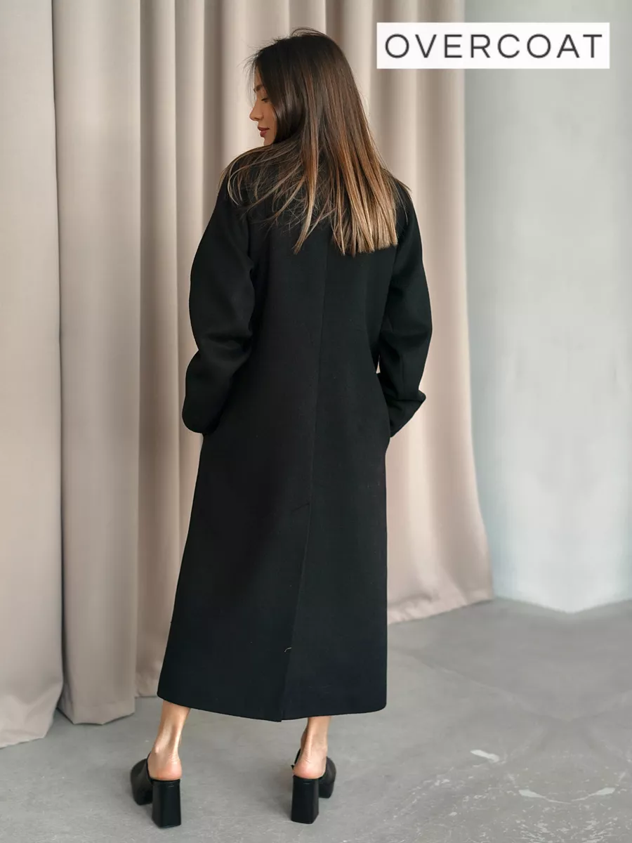 Пальто демисезонное шерстяное оверсайз OVERCOAT 147543676 купить за 7 411 ₽  в интернет-магазине Wildberries