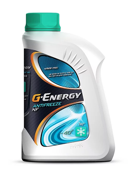 G-Energy Антифриз NF 40 G11 1 кг сине-зеленый