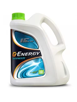 Антифриз G-Energy 40 G11 5 кг зеленый G-Energy 147587453 купить за 1 160 ₽ в интернет-магазине Wildberries