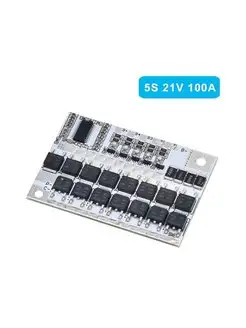 Плата защиты bms 5S для li-ion аккумуляторов 21V / 100A U Like 147601975 купить за 566 ₽ в интернет-магазине Wildberries