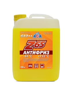 Антифриз AGA Z65 G12++ 10 кг желтый AGA 147602782 купить за 2 003 ₽ в интернет-магазине Wildberries