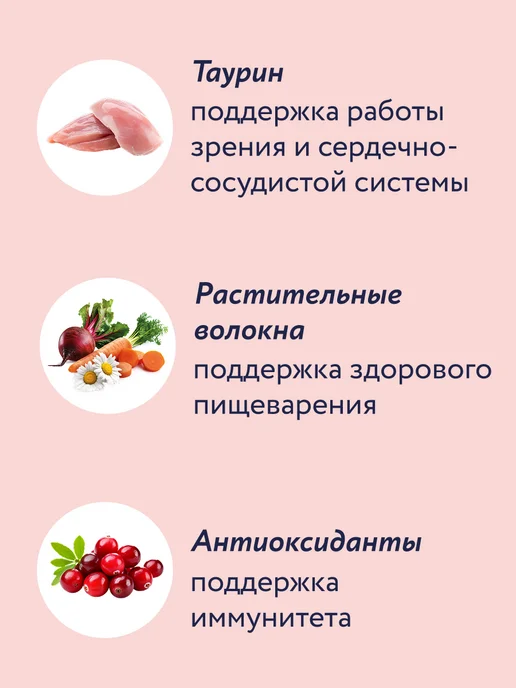 Сухой корм Florida. Кошек Клюквой для собак, индейка, 0,8 кг, фото 5