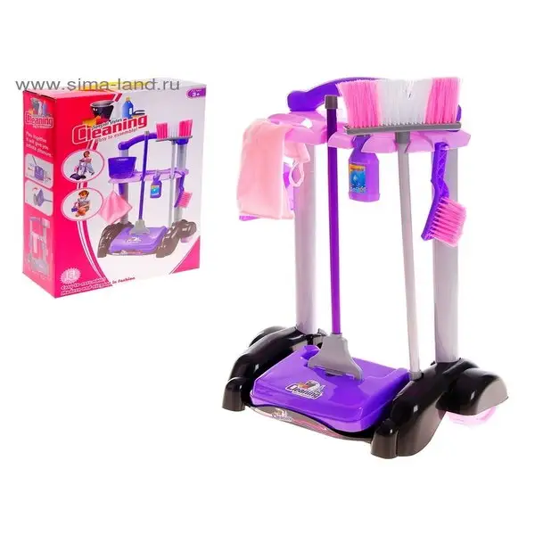 Игровой набор Маленькая хозяюшка, 7 предметов, высота 58 см