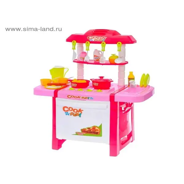 Игровой модуль "Кухня Готовим вместе", свет звук