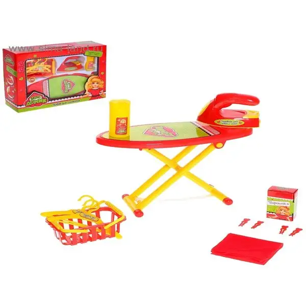 Набор для глажения, 12 предметов, утюг свет звук