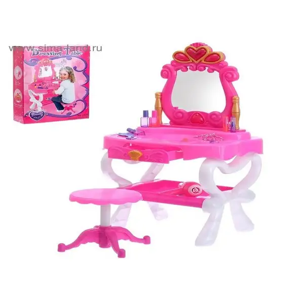Игровой модуль "Столик сердце принцессы" с аксессуарами