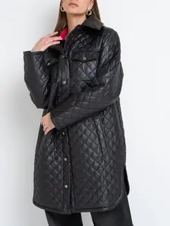 Куртка длинная стеганая без капюшона Adele 147645975 купить за 2 291 ₽ в интернет-магазине Wildberries