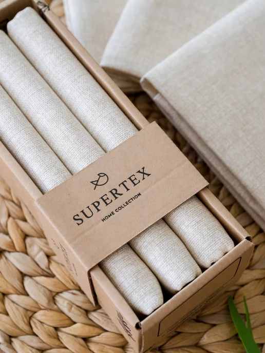 SUPER TEXTILE Полотенце кухонное 40х60 - 3 шт хлопок 100%, 40x60, 3 шт, фото 3