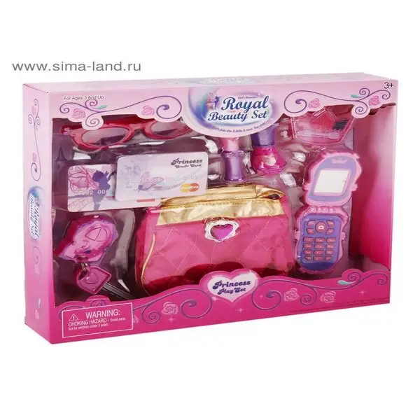 Набор украшений, для девочек с аксессуарами, 9 пердметов