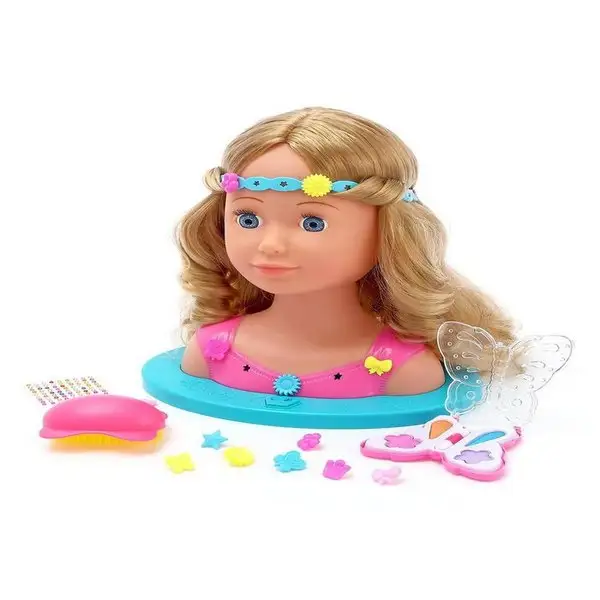 Кукла-манекен для создания причесок "Белла" с аксессуарами