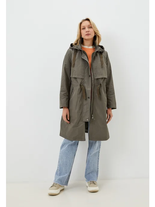 Dixi Coat Плащ летний с капюшоном, зеленый, фото 6