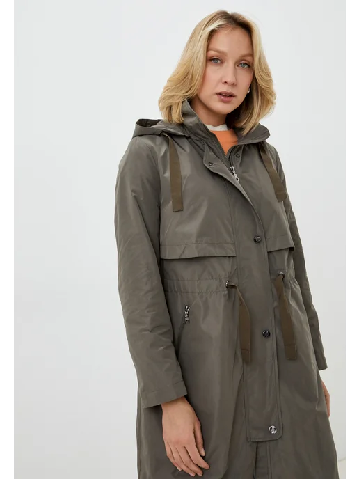 Dixi Coat Плащ летний с капюшоном, зеленый, фото 8