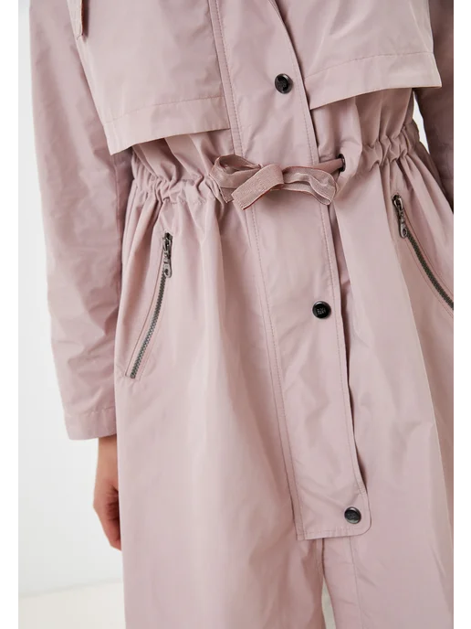 Dixi Coat Плащ летний с капюшоном, бежевый, фото 10