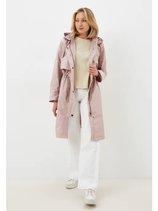 Dixi Coat Плащ летний с капюшоном, бежевый, фото 6