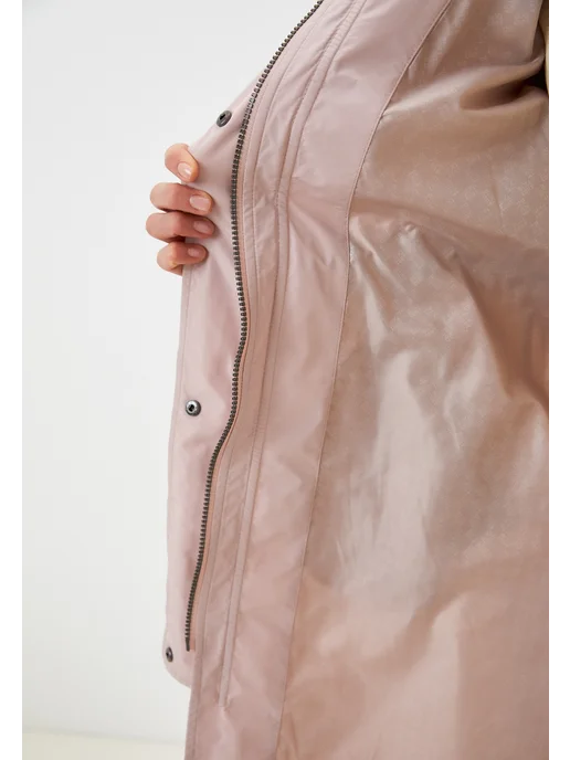 Dixi Coat Плащ летний с капюшоном, бежевый, фото 9